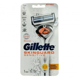 Станок для Бритья Gillette Skinguard Sensitive Flexball Power (1 сменный картридж)