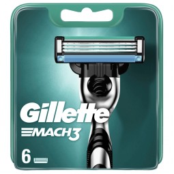 Кассеты для Бритвы Gillette Mach3 (6 шт)