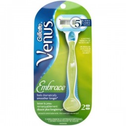 Станок для Бритья Женский Gillette Venus Embrase (2 сменных картриджа)