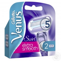 Змінні Касети для Бритви Gillette Venus Swirl Extra Smooth (2 шт)