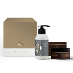 Комбінований Набір для Стимуляції Росту Волосся Hadat Cosmetics Growth Silk Combo Hair Treatment (2 SKU)