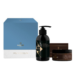 Комбінований Набір для Зволоження Волосся Hadat Cosmetics Hydro Silk Combo Hair Treatment (2 SKU)