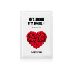 Тканинна Маска для Обличчя Medi-Peel Hyaluron Vita Toning (30 мл)