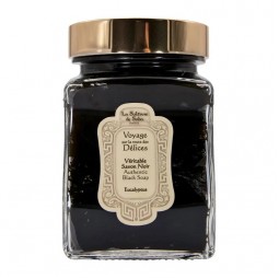 Чорне Мило з Евкаліптом La Sultane De Saba Authentic Eucalyptus Black Soap (300 мл)