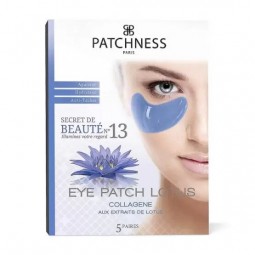 Патчи для Глаз Patchness Eye Patch Lotus с Экстрактом Лотоса (10 шт)