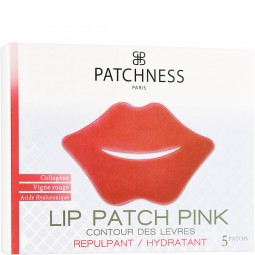 Патчи для Губ с Экстрактом Красного Винограда Patchness Lip Patch Pink (10 шт)