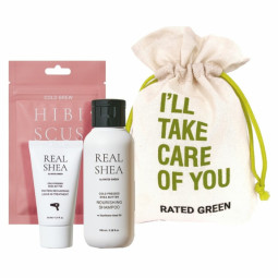 Мини-Набор Rated Green Real Shea Mini Kit HIBISCUS