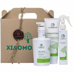 Подарунковий Набір для Волосся Xiaomoxuan Silky Smooth & New Collagen №4 (3 SKU)